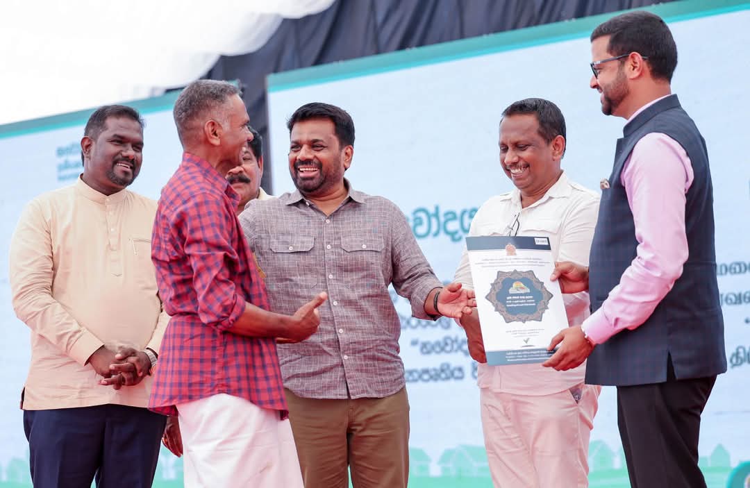 ஜனாதிபதியினால் 50 வீடு கையளிக்கும் நிகழ்வு